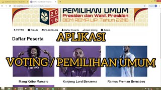 Aplikasi Voting / Pemilihan - Source Code Web [17]