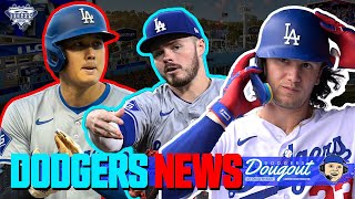 Shohei Ohtani Throwing, Dodgers Roster Moves, Option Outman?, Lux Break Out, Yamamoto Glove Change
