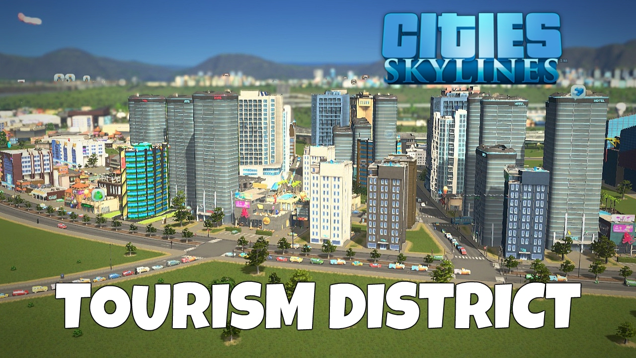 Cities Skylines 1 Million Population Mega City Cinematic Video 4k Youtube