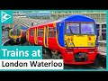 Trains at London Waterloo (SWML) 28/07/2020