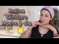 Mi rutina de SKINCARE noche y día: Productos, orden, tips...💖+ efecto BUENA CARA 🎀
