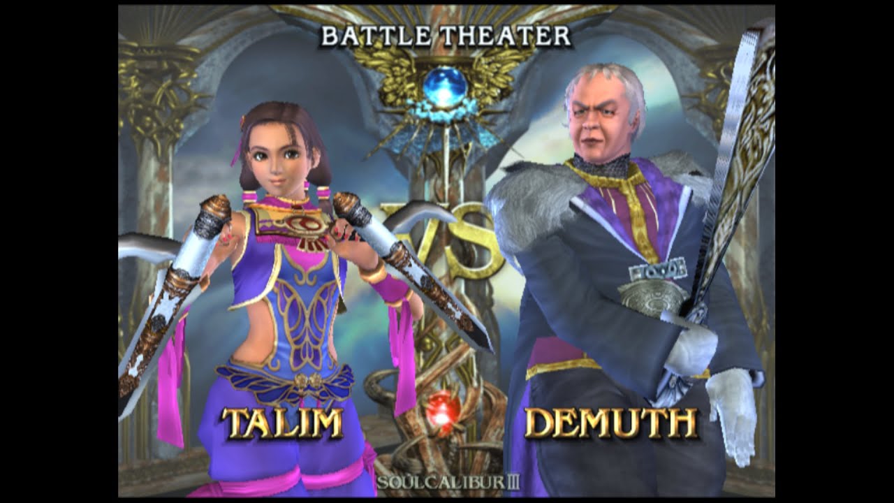 Soul Calibur III Battle Theater Talim Vs Demuth - YouTube