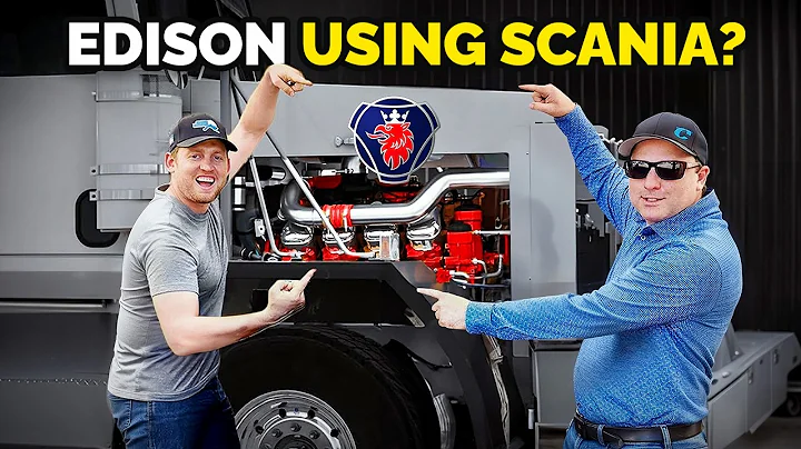 We're putting Scania engines into Edison Motors Trucks!