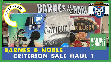 BARNES & NOBLE JULY 2023 Criterion 50% Off Sale - Search For New 4K Blu Ray Movies