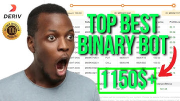 🤑BEST BOT BINARY 2023🤖 | BEST DERIV BOT | TOP BEST BINARY BOT IN THE WORLD