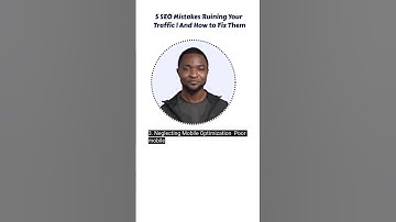 5 SEO Mistakes Ruining Your Traffic | And How to Fix Them #shorts #youtubeshorts