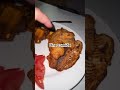 Y sin comemos así