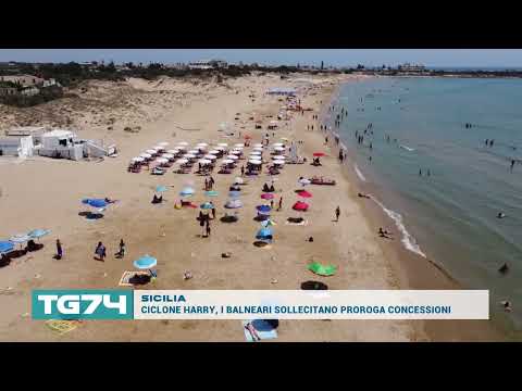 Video SICILIA - CICLONE HARRY, I BALNEARI SOLLECITANO PROROGA CONCESSIONI