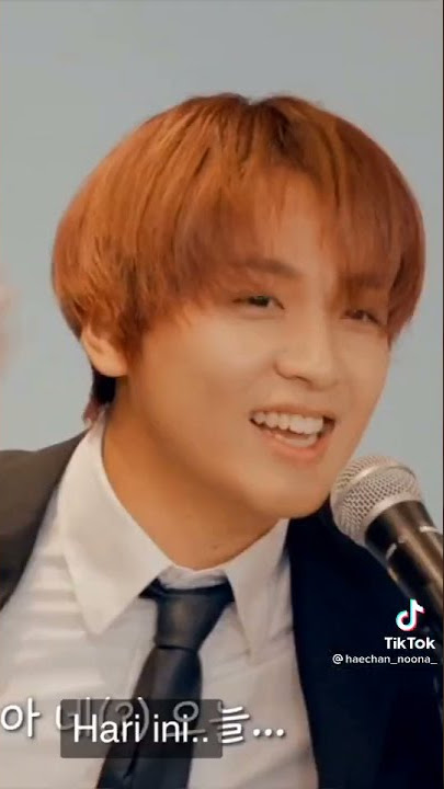 Haechan teriak, mayanlah buat alarm sahur