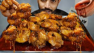 Massive 🥵😱 Oily Oily Chicken Fat/Charbi Curry Rice Eating Mukbang | Chicken Ass Eating Murgir Jhol