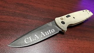 Benchmade CLA Auto | Ivory G-10 | CPM-Magnacut