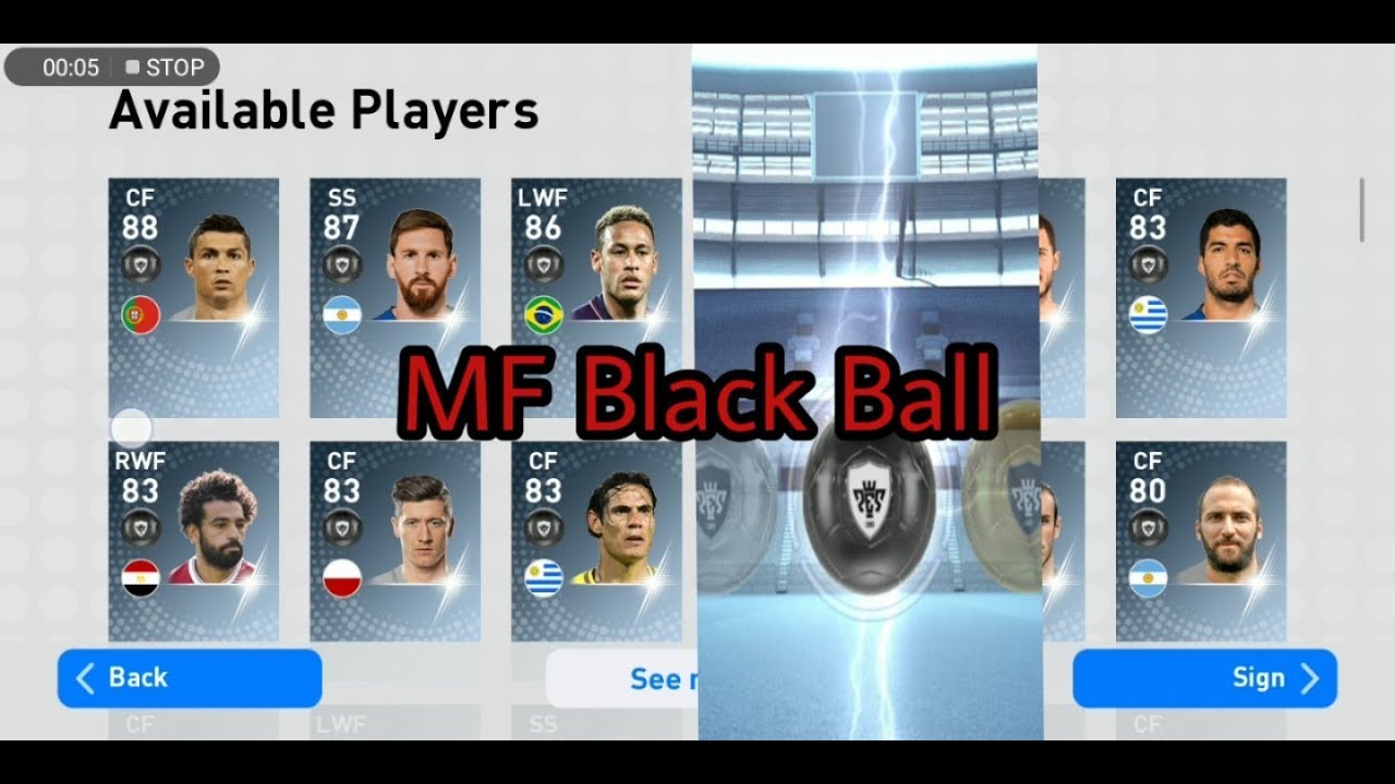 MF Black Ball Trick Pes 2019
