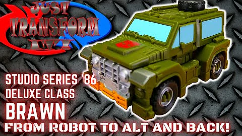 JUST TRANSFORM IT!: Studio Series '86 Deluxe Brawn