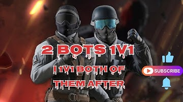 2 bots 1v1 to see who’s the better bot😂