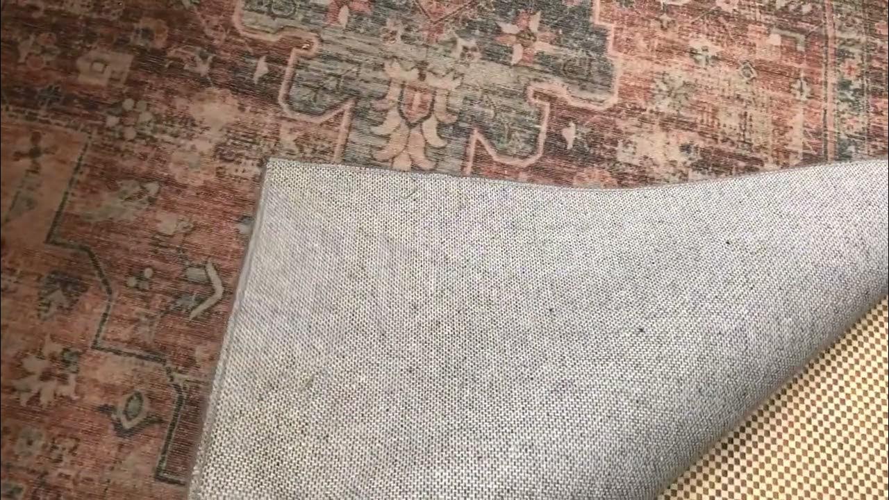 Veken Rug Pad Gripper for Hardwood Floors, 8x10 Non Slip Rug Pads for