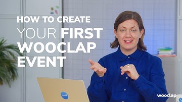 How to create your first Wooclap event