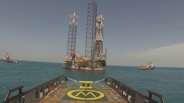 Rig move operation \\ Риг мув //  ARAMCO