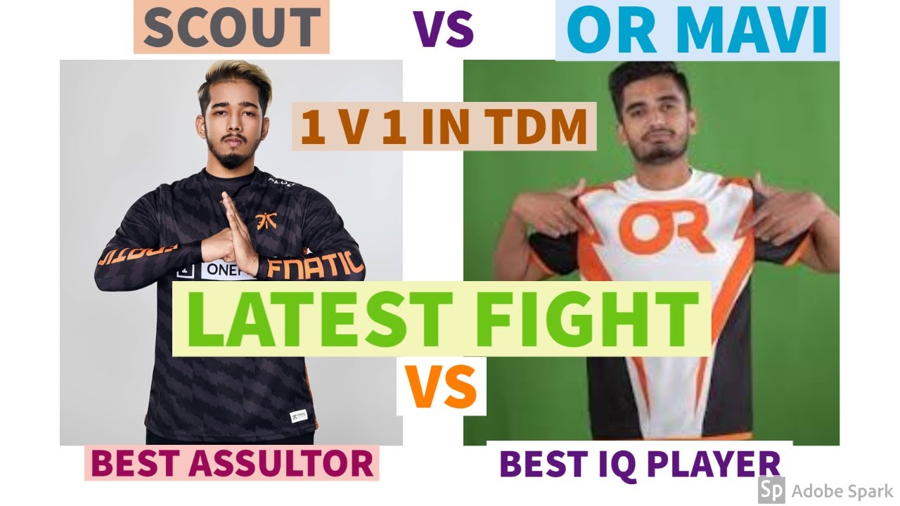 SCOUT VS OR MAVI 1 V 1 TDM FIGHT🤣😂🤣😂 . MAVI ON FIRE // SAHAKAL GAMING ...