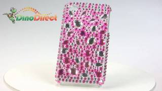 Diamond Pattern Rhinestone Hard Plastic Back Case Cover for iPhone 4  from Dinodirect.com screenshot 5