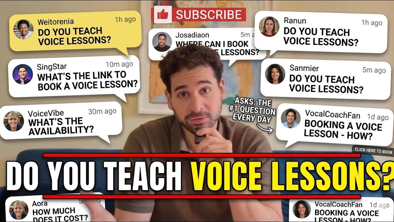 DO YOU TEACH VOICE LESSONS???‼️