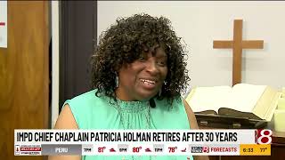 IMPD Chief Chaplain Patricia Holman retires after 30 years