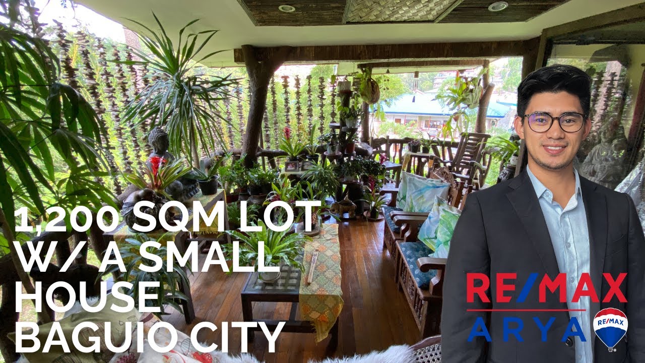 Tour #32: 1200 Lot with Small House For Sale in Baguio