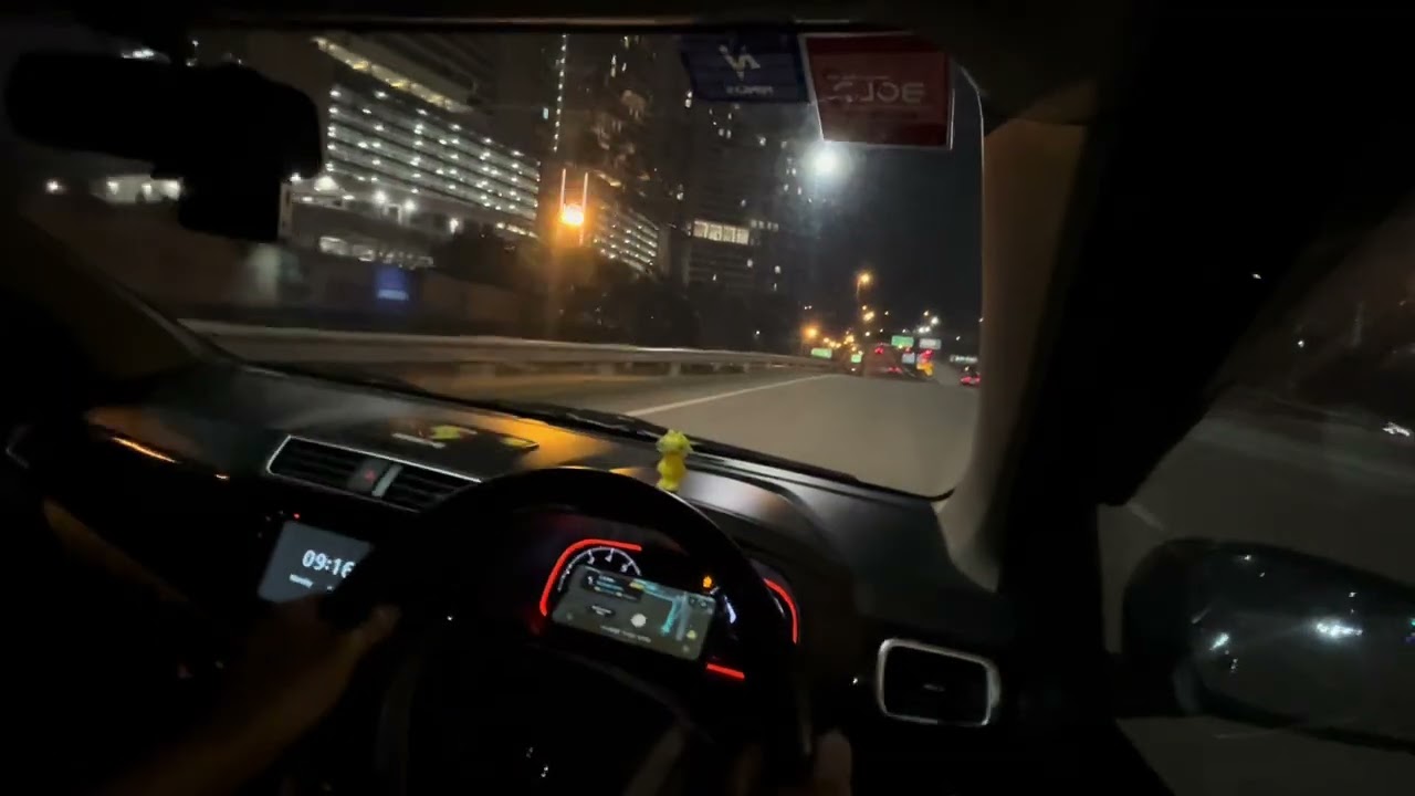 POV Night Drive ~ Driving Fast and Furious with Precision Driving 