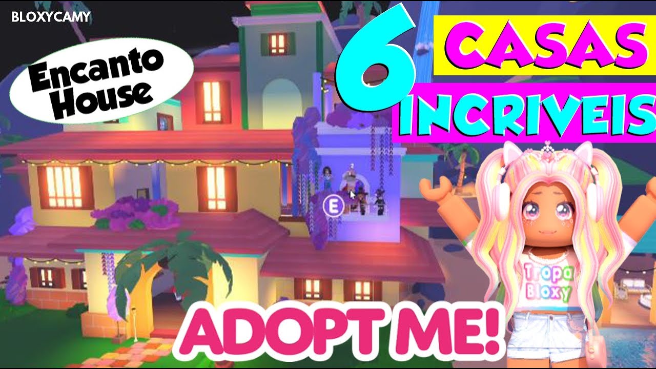 🏡Casas Incríveis Adopt me: ⭐Encanto House Ft. Opheliajosie -decoradora ...