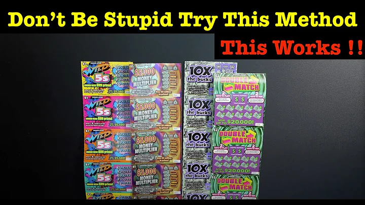 HOW TO WIN THE SCRATCH OFF LOTTERY 🤑 Using The 5 Ticket Method💰