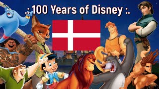 {100 Years of Disney} The Danish Voices of Disney Princes and Heroes