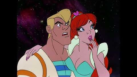 Space Ace (1983 Arcade Game) Attract Mode HD