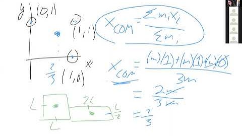 phy2048 (Physics 1 with Calculus) - HW7 (Center of mass, momentum)