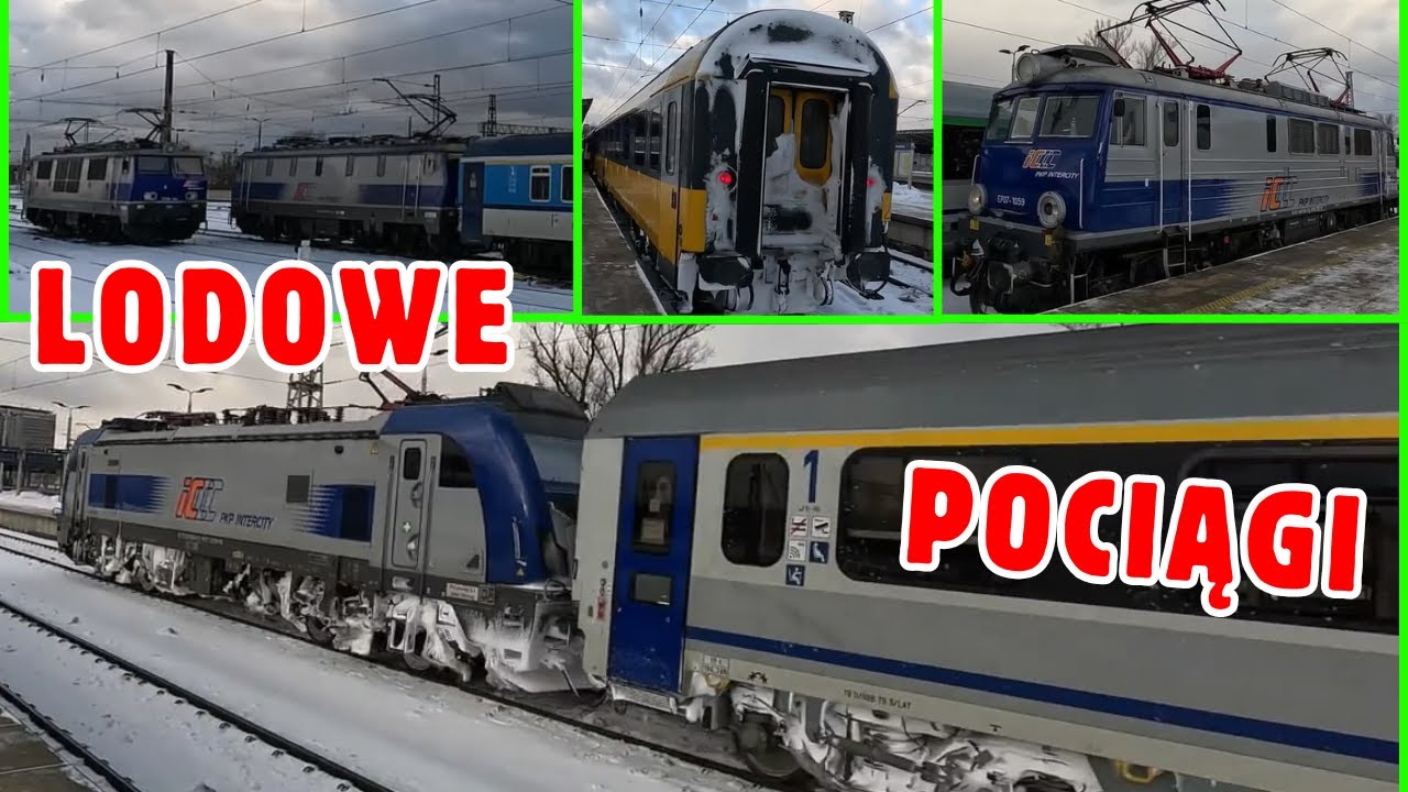 Zimowe pociągi Warszawa Wschodnia. Mili maszyniści RJ i IC!
