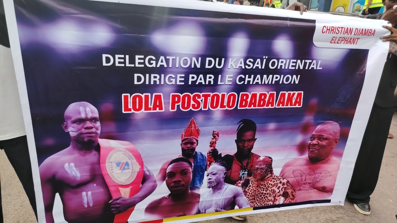 EN DIRECT DE L'AÉROPORT DE KINSHASA ARRIVÉ YA BA CATCHEURS YA MBUJI MAYI KINSHASA EPELI MOTO 🔥 🔥 