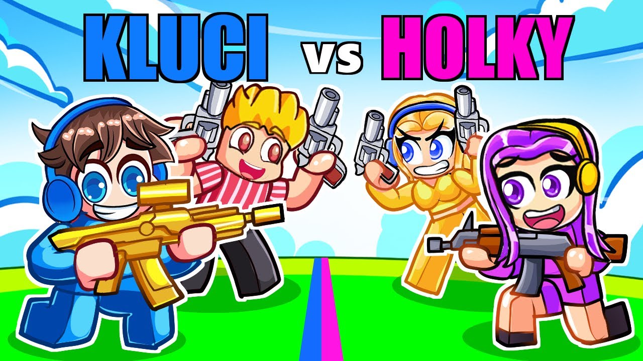 KLUCI vs HOLKY v Roblox RIVALS!