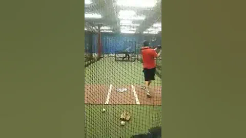 Nate Batting Practice