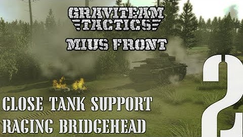 Close Tank Support - Raging Bridgehead Campaign Turn 1 - Graviteam Tactics Mius Front