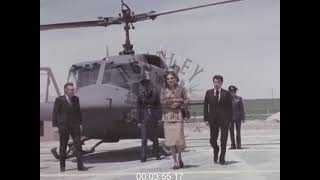 Farah Pahlavi Greets Foreign Dignitaries In Tehran, 1970S - Archive Film 1043550