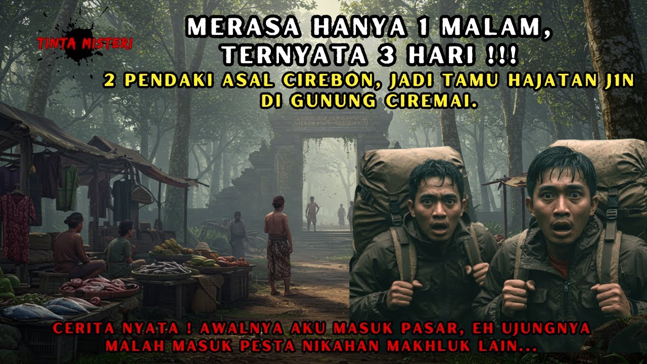 MERASA HANYA 1 MALAM, PADAHAL 3 HARI, 2 PENDAKI HILANG DI GUNUNG CIREMAI, JADI TAMU HAJATAN KAUM JIN