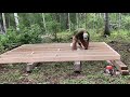 Building the modular “Pop Up” cabin