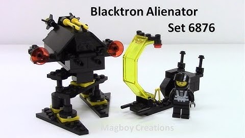 Legoland Space Review 6876 Blacktron Alienator