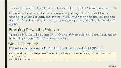 Comparing Two Lists in C#  with Conditional Checks
