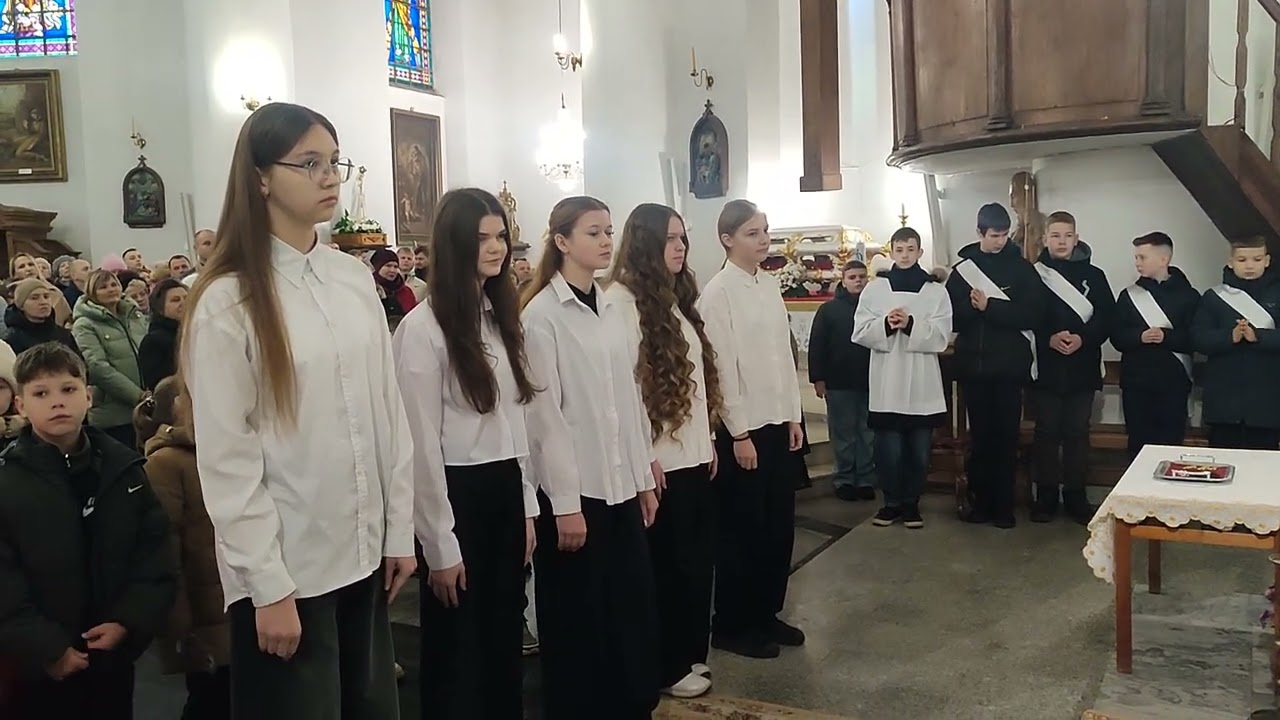 2025 год. Принятие в хор новых девочек )