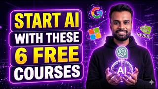 Top 6 Free AI Courses Every Student Must Learn in 2026 | AI Career Roadmap