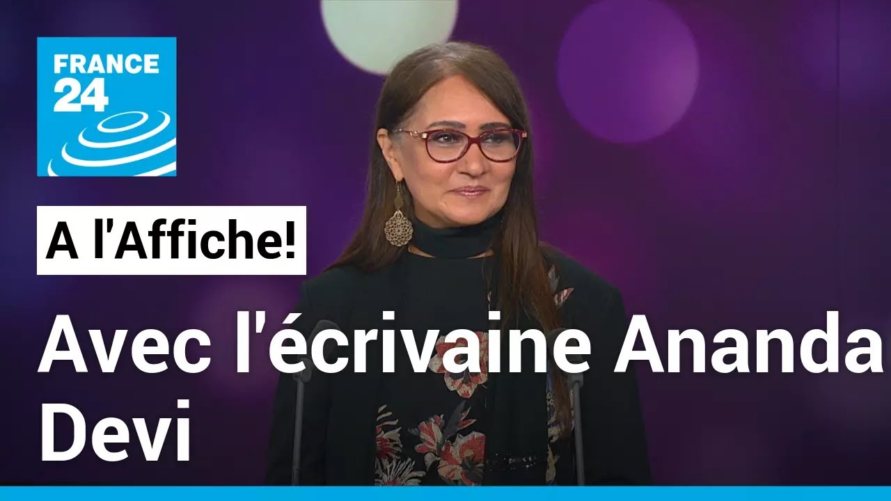 Ananda Devi crivaine  une invitation  un voyage littraire inoubliable  FRANCE 24