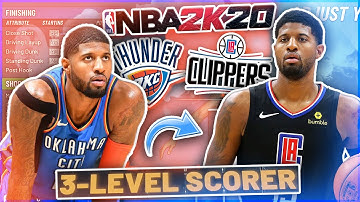HOW TO BUILD PAUL GEORGE In NBA 2K20!! | BEST 3 & D Small Forward Build