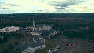 Aerial Video Of The National Shrine Of Our Lady Of Czestochowa