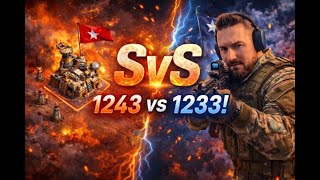 😎 SvS Time! 1243 vs 1233 – Let’s Cause Some Chaos