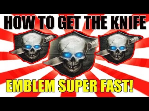 black-ops-2-zombies:-how-to-get-the-"skull-and-knife"-emblem-super-fast-tutorial