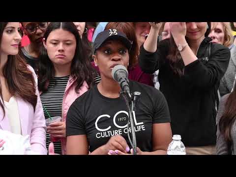 Toni McFadden (Pro-Life Rally in Philadelphia) 